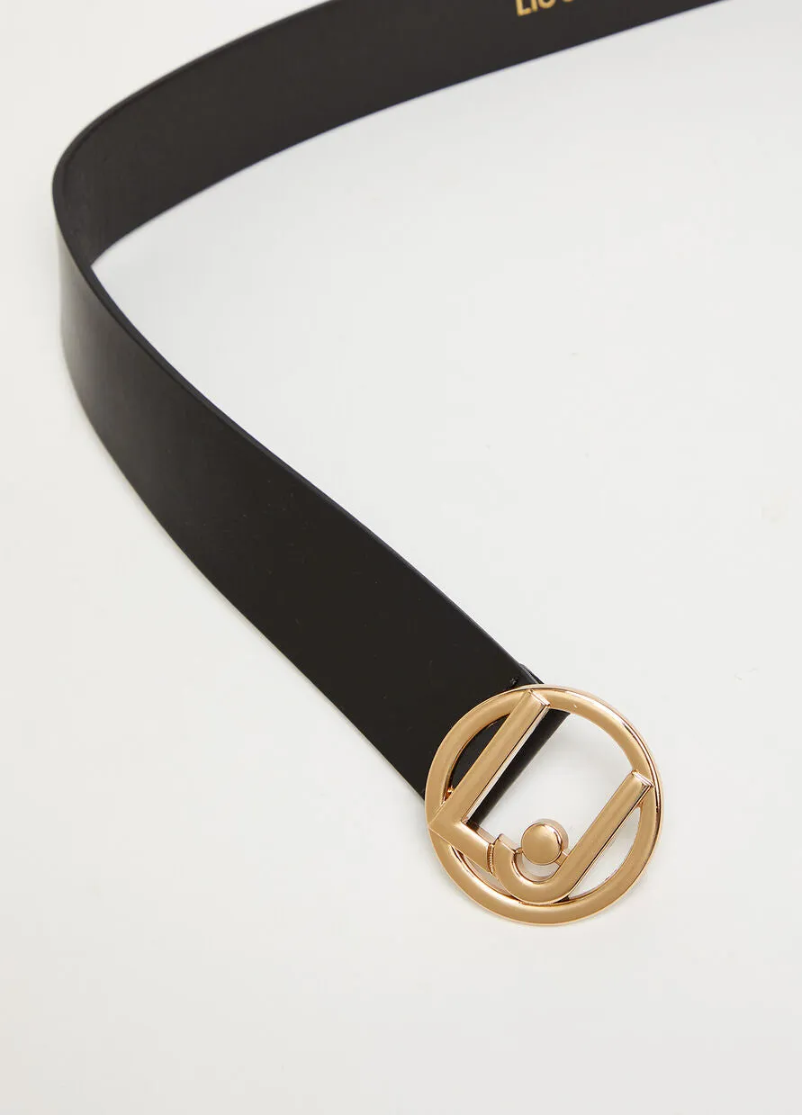 Liu Jo Leather Belt / Black