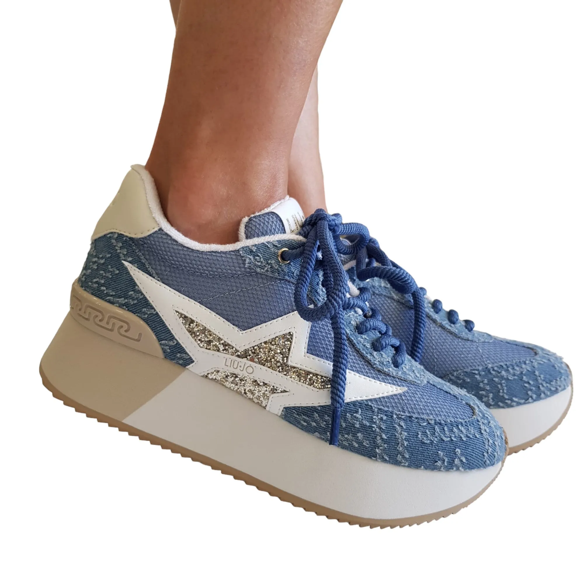 Liu-Jo Sneakers Donna Denim  Rif.825