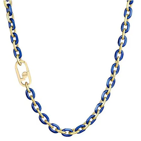 LIUJO Collana donna in acciaio blu Liujo Funny Colors