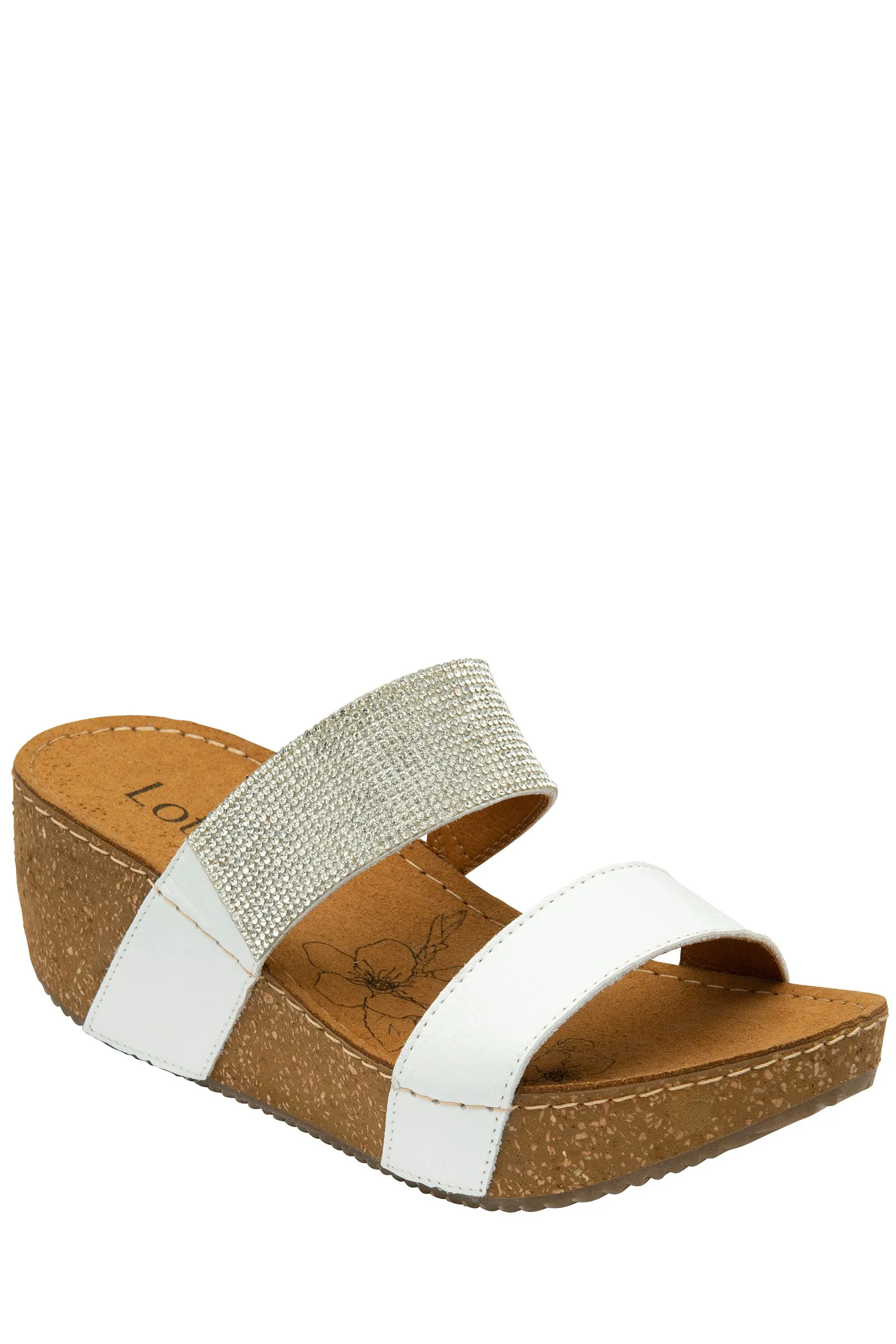 Lotus - Sandali a sabot con zeppa
