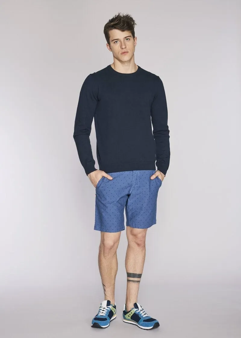 Maglia in misto cotone con patch