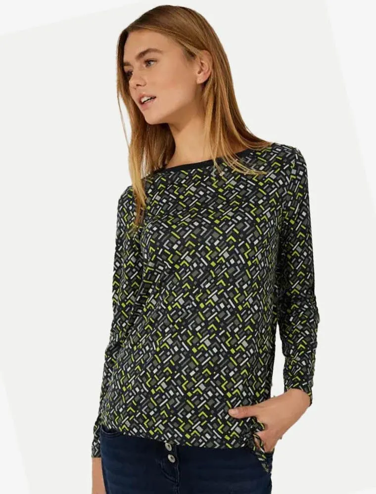 Maglia Manica Lunga Cecil - Kaki