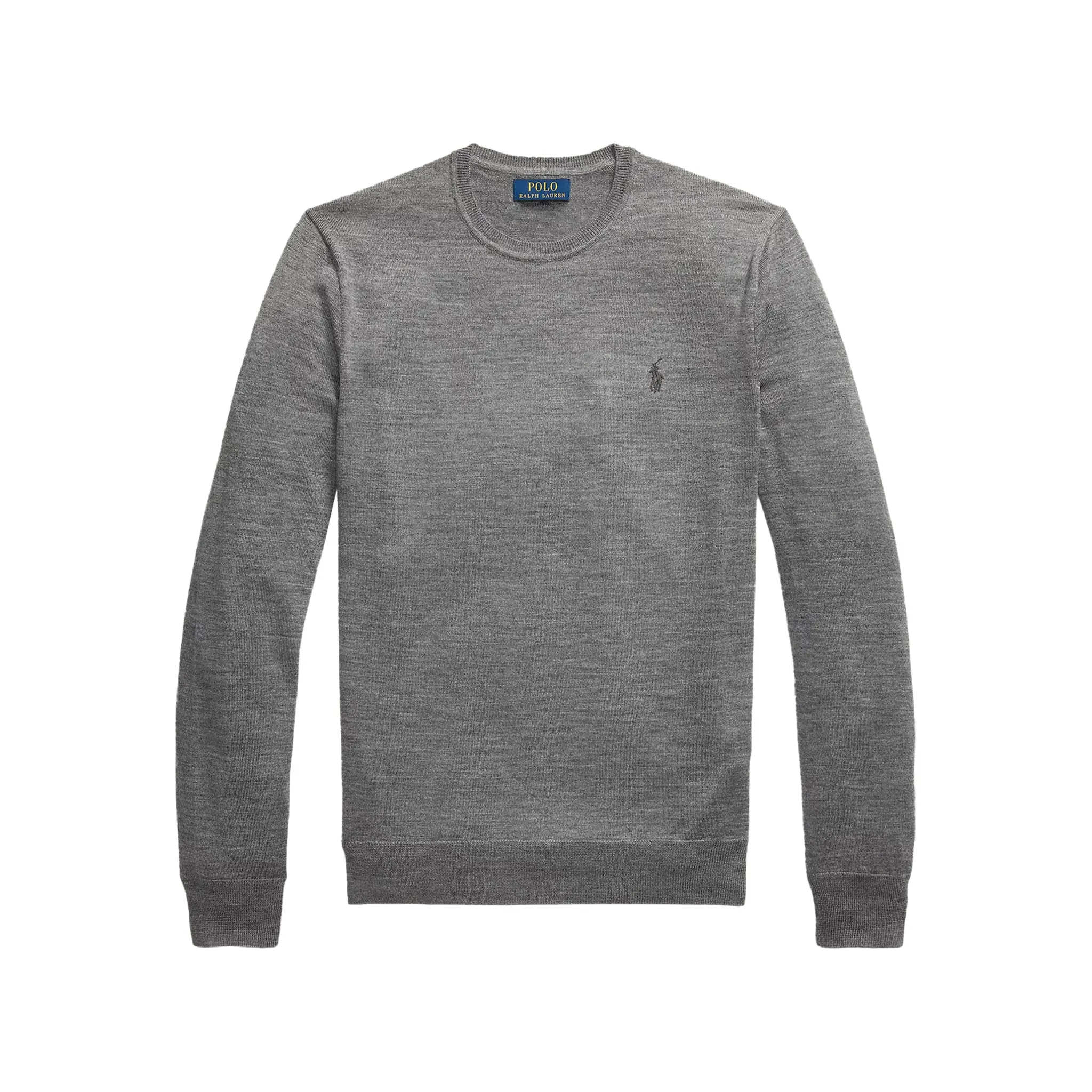 Maglia Uomo Grigia slim in lana