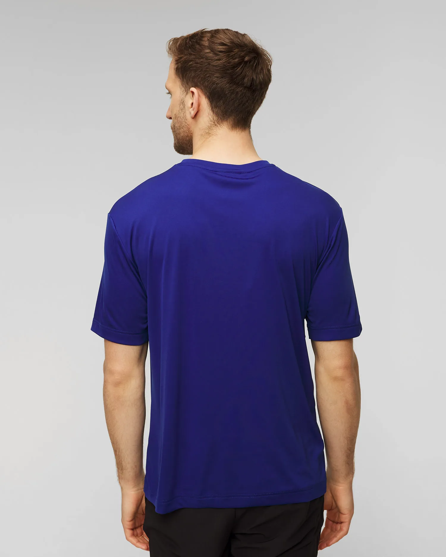 Maglietta blu da uomo J.Lindeberg Ade AMJT10044-o328