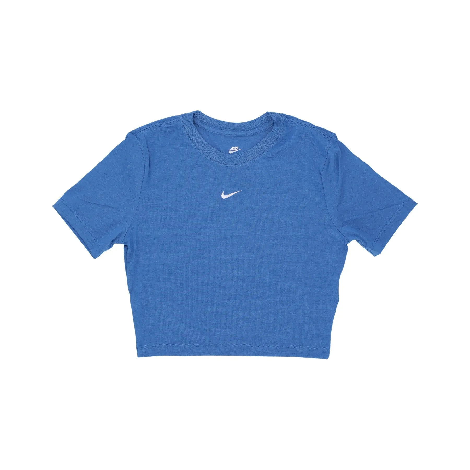 Maglietta Donna W Sportswear Essential Slim-fit Crop Tee Star Blue