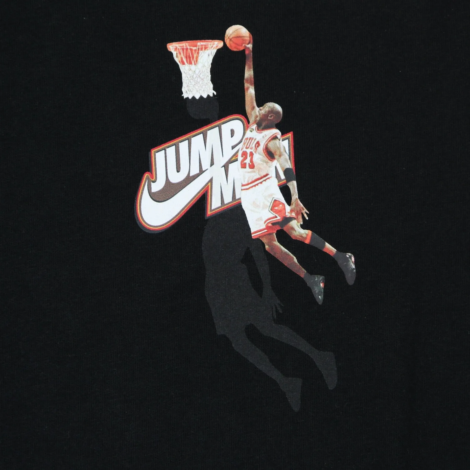 Maglietta Manica Lunga Uomo Jumpman L/s Tee Black/chile Red