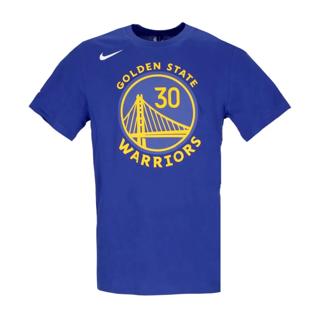 maglietta uomo nba essential tee no 30 stephen curry golwar RUSH BLUE