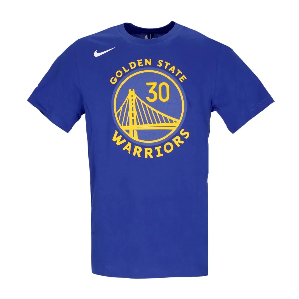 maglietta uomo nba essential tee no 30 stephen curry golwar RUSH BLUE