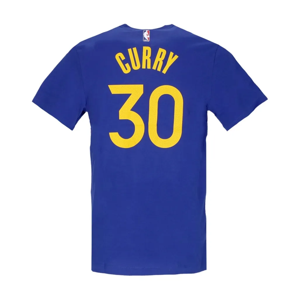 maglietta uomo nba essential tee no 30 stephen curry golwar RUSH BLUE