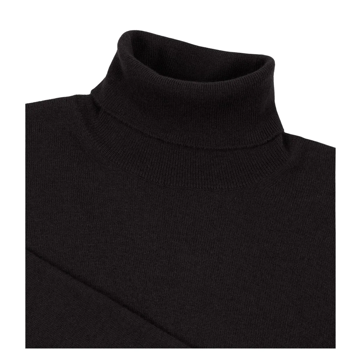 Maglione Colmar Dolcevita Lana/Cachemire Nero