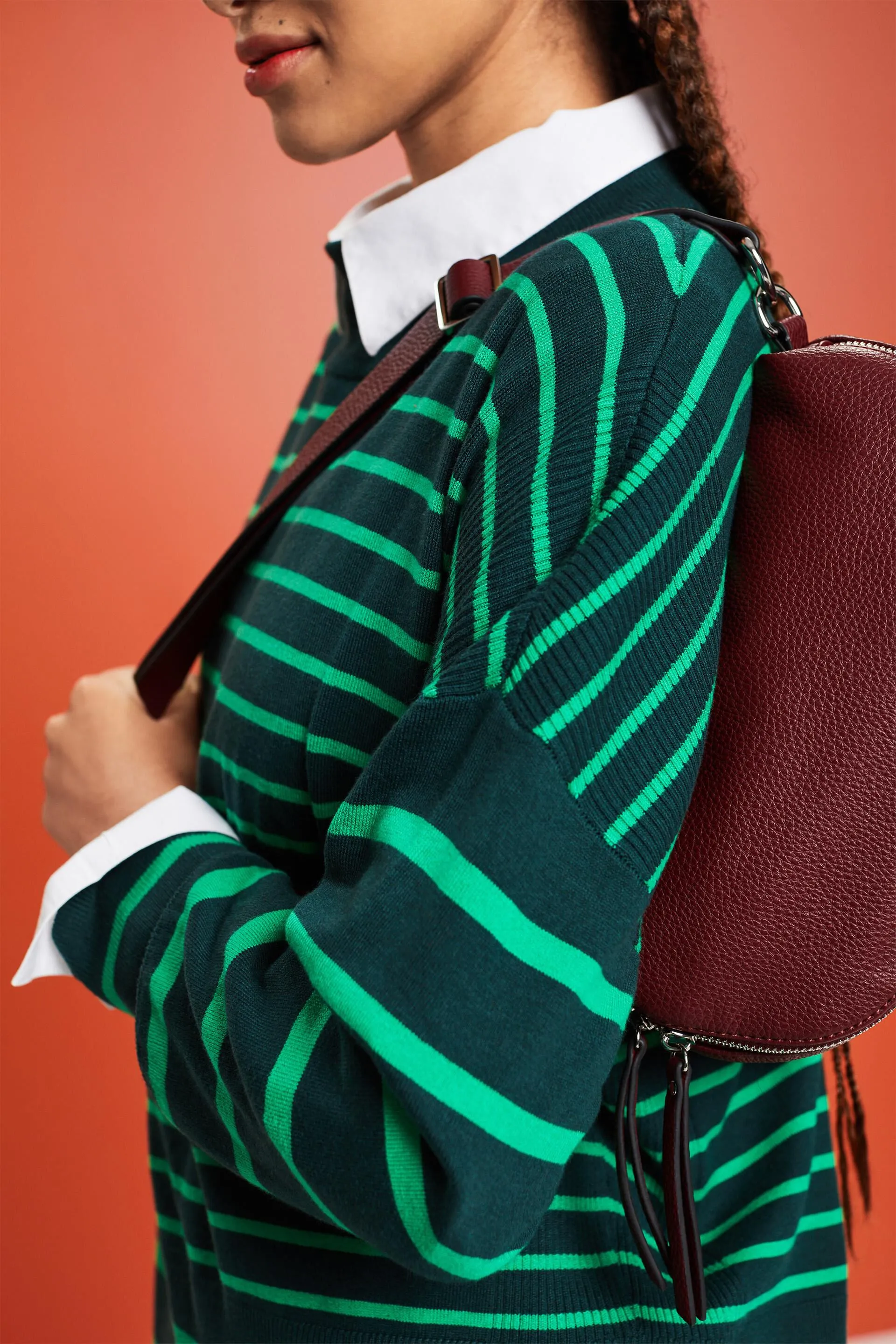 Maglione con collo alto