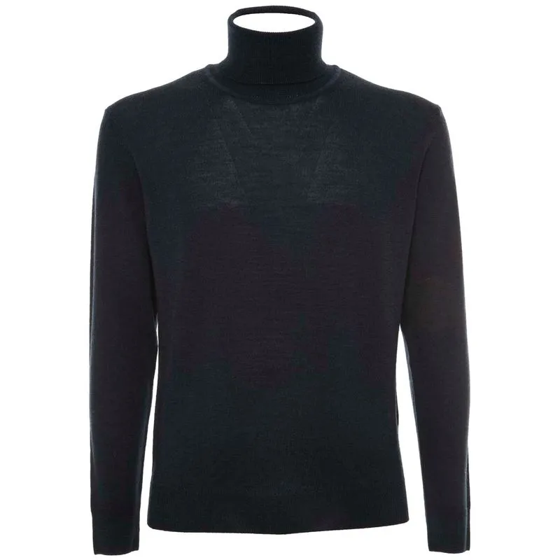 Maglione dolcevita 100% lana merino extrafine 
