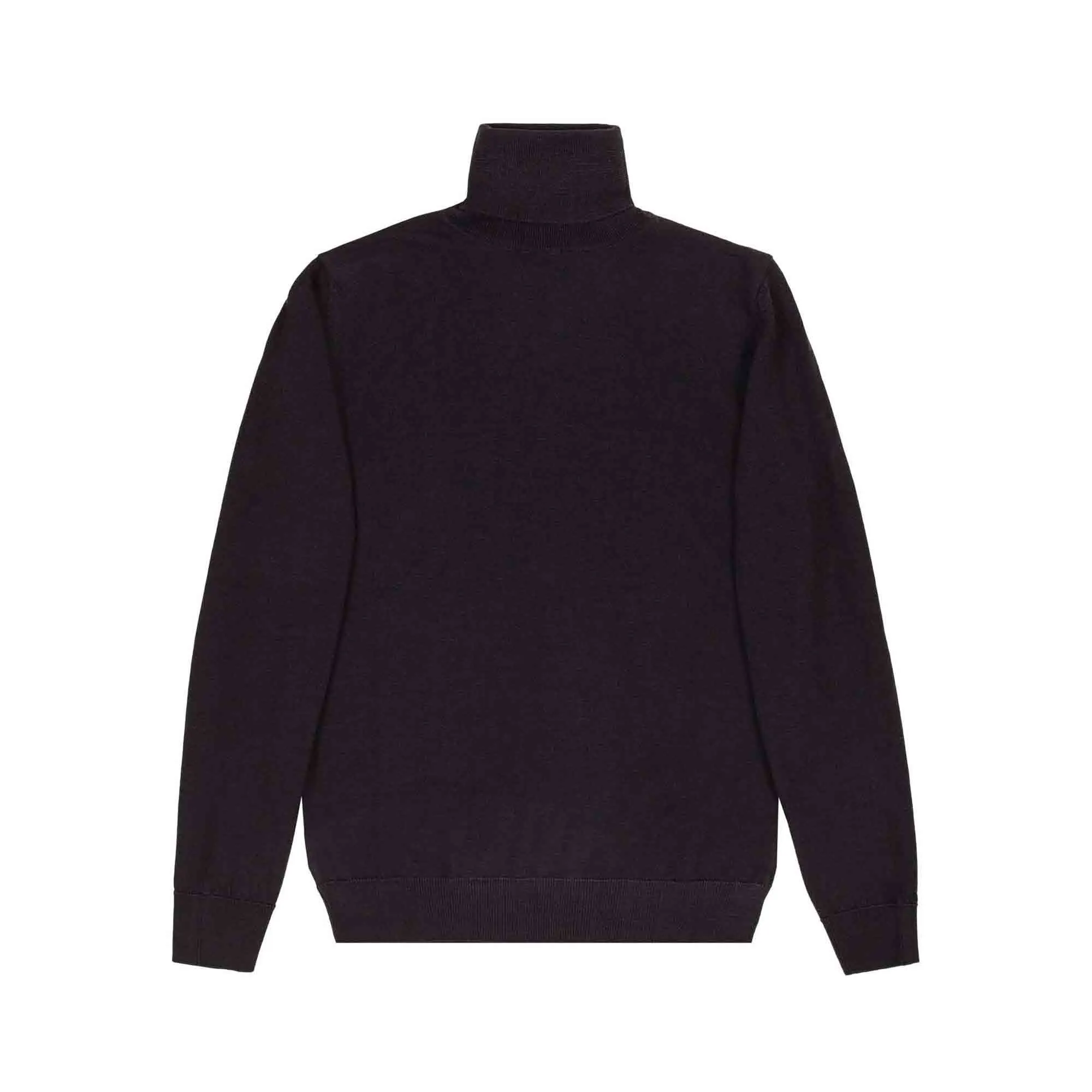 Maglione Dolcevita Lana Grigio Antracite