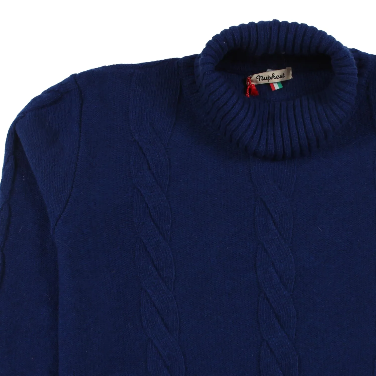 Maglione Dolcevita Renzo Blu Unisex