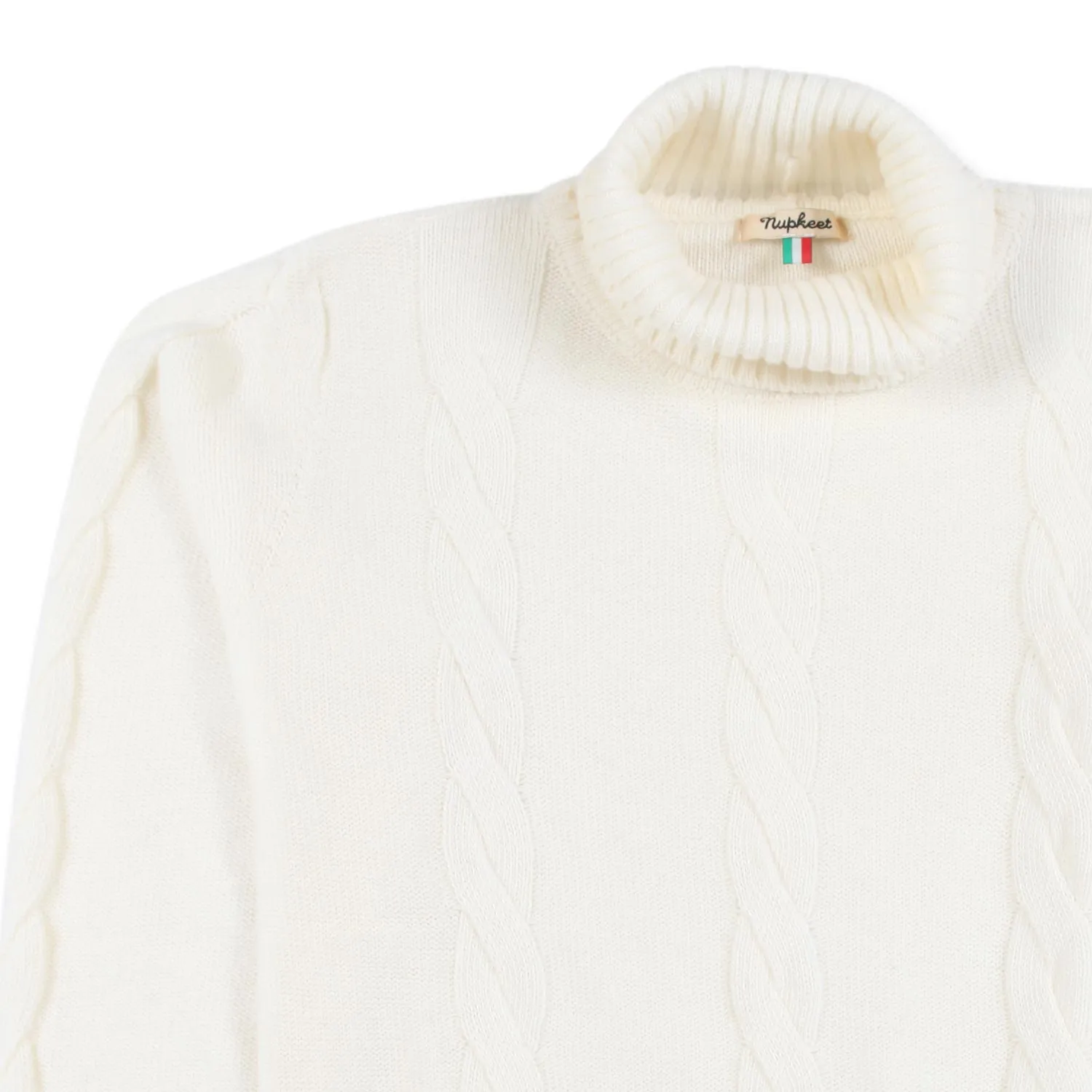 Maglione Dolcevita Renzo Panna Unisex