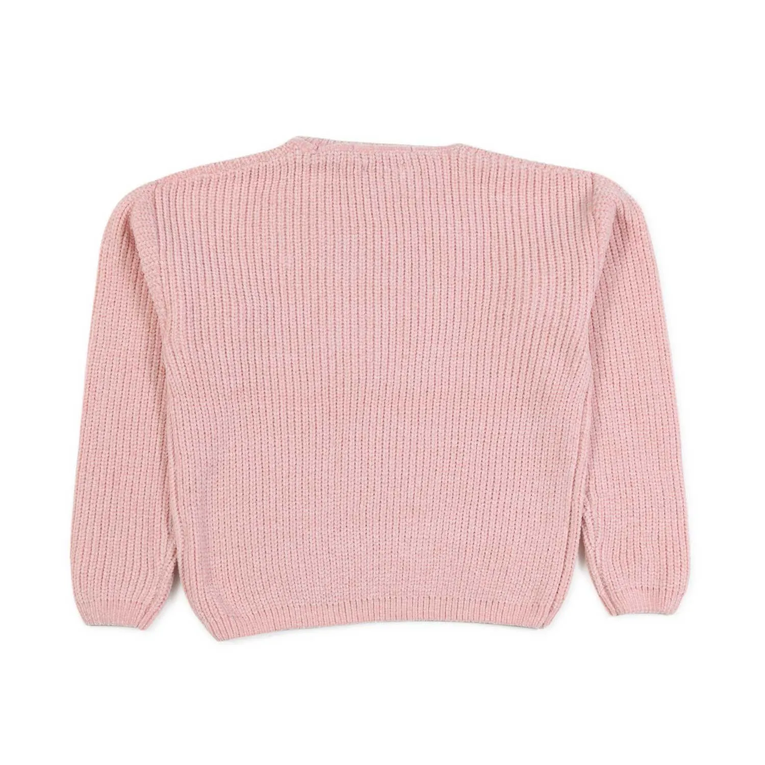 Maglione Dolcevita Rosa Bambina E Teenager