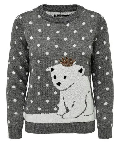 Maglione Donna Christmas Bear