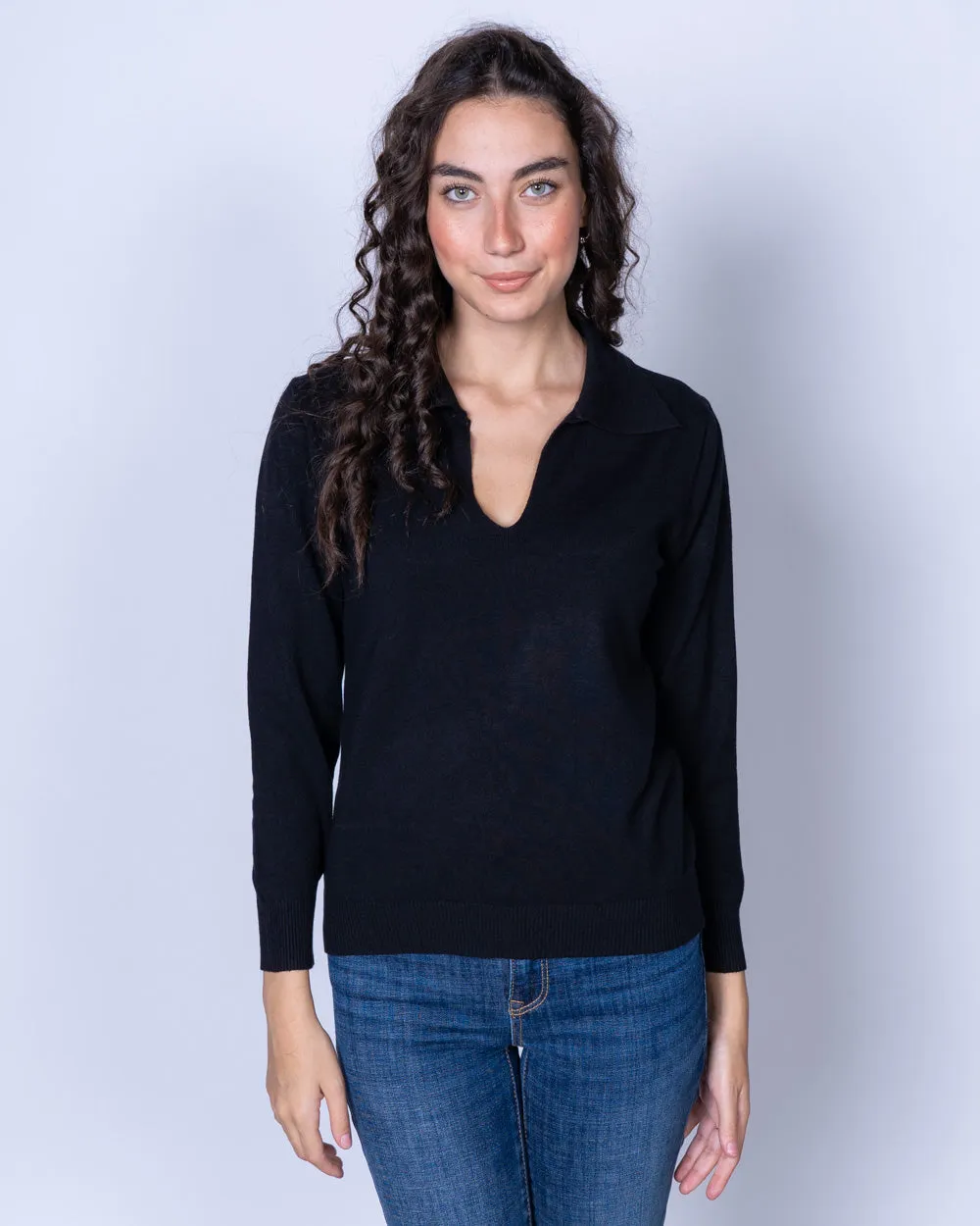 MAGLIONE ELEKTRA NERO
