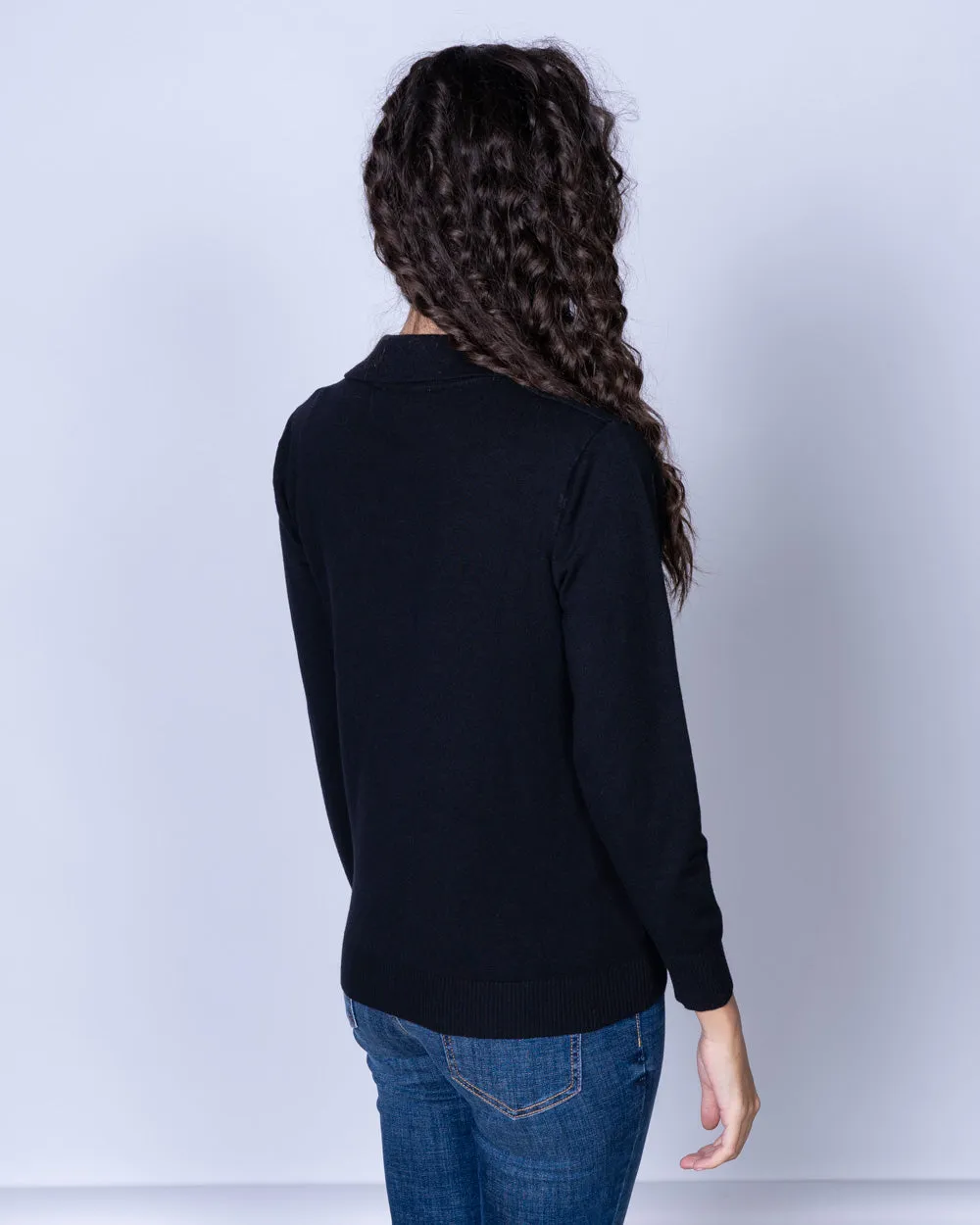 MAGLIONE ELEKTRA NERO