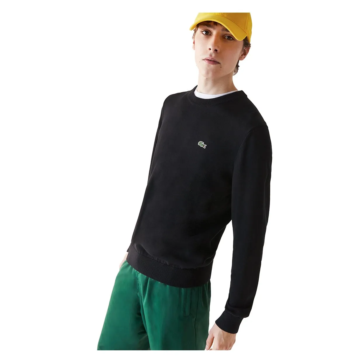 Maglione Lacoste Girocollo Nero
