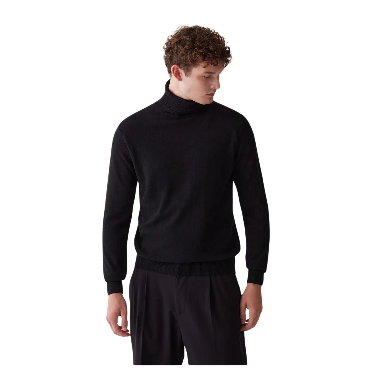 Maglione Uomo Colmar Dolcevita Nero