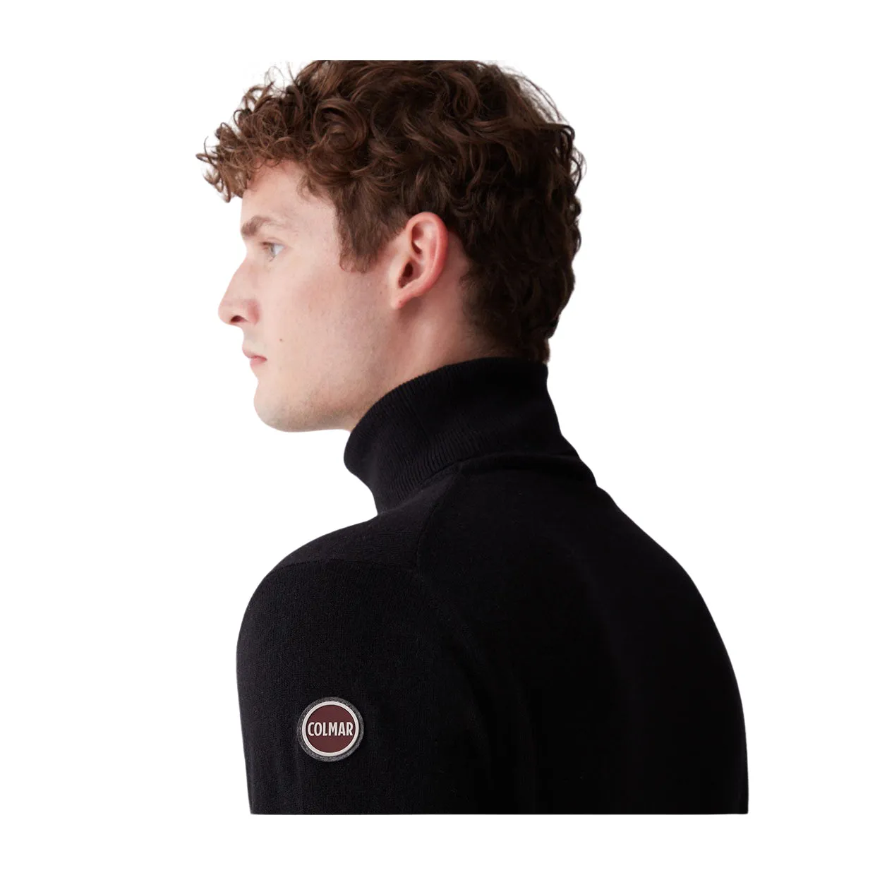 Maglione Uomo Colmar Dolcevita Nero
