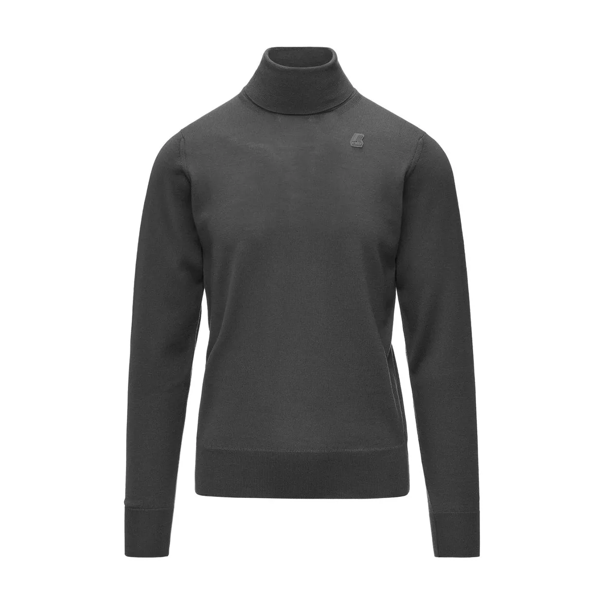Maglione Uomo K-Way Henry Merino Grigio Scuro