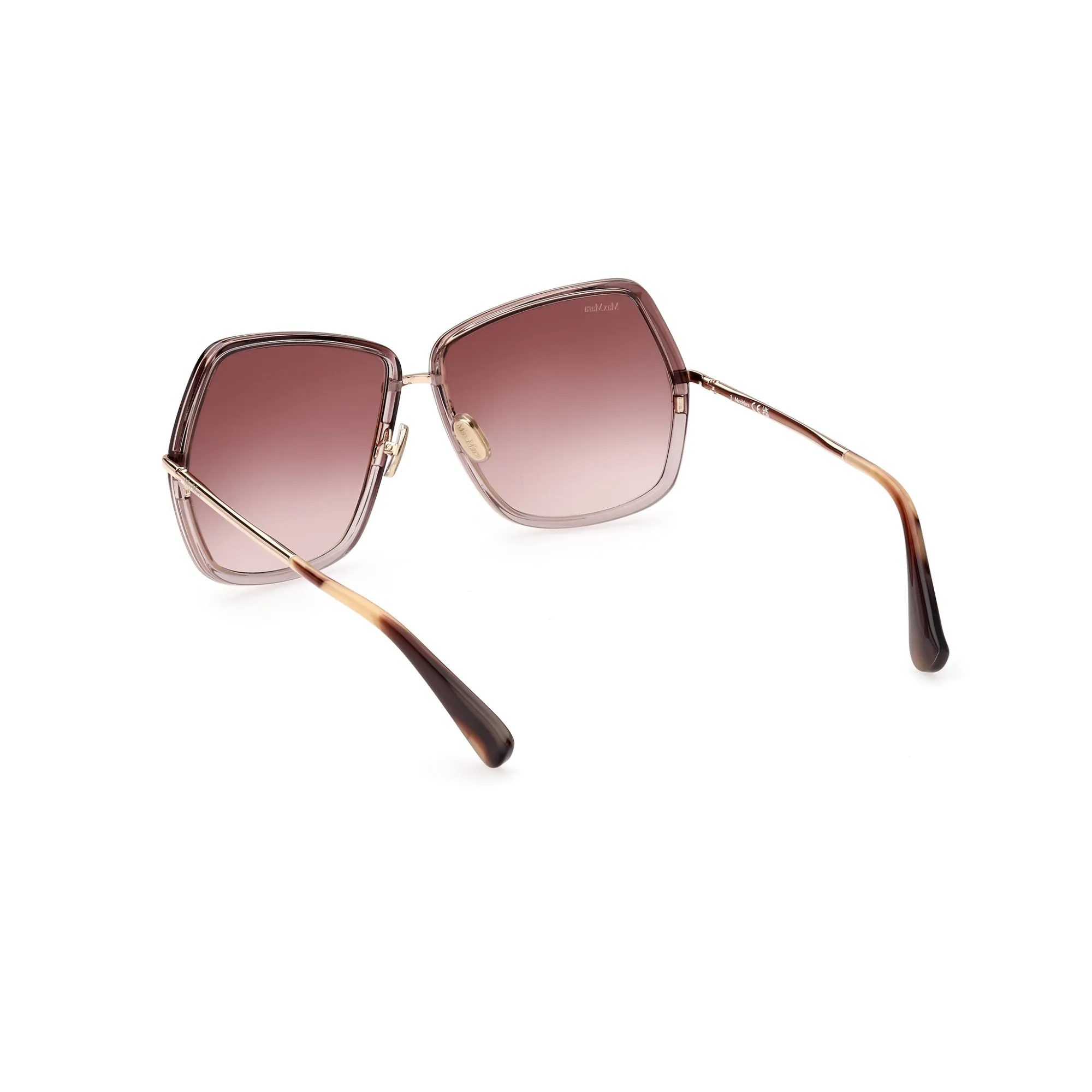   Max Mara MM 0054 ELSA3 - 28F Oro Rosa Lucido | Occhiale Da Sole Donna 