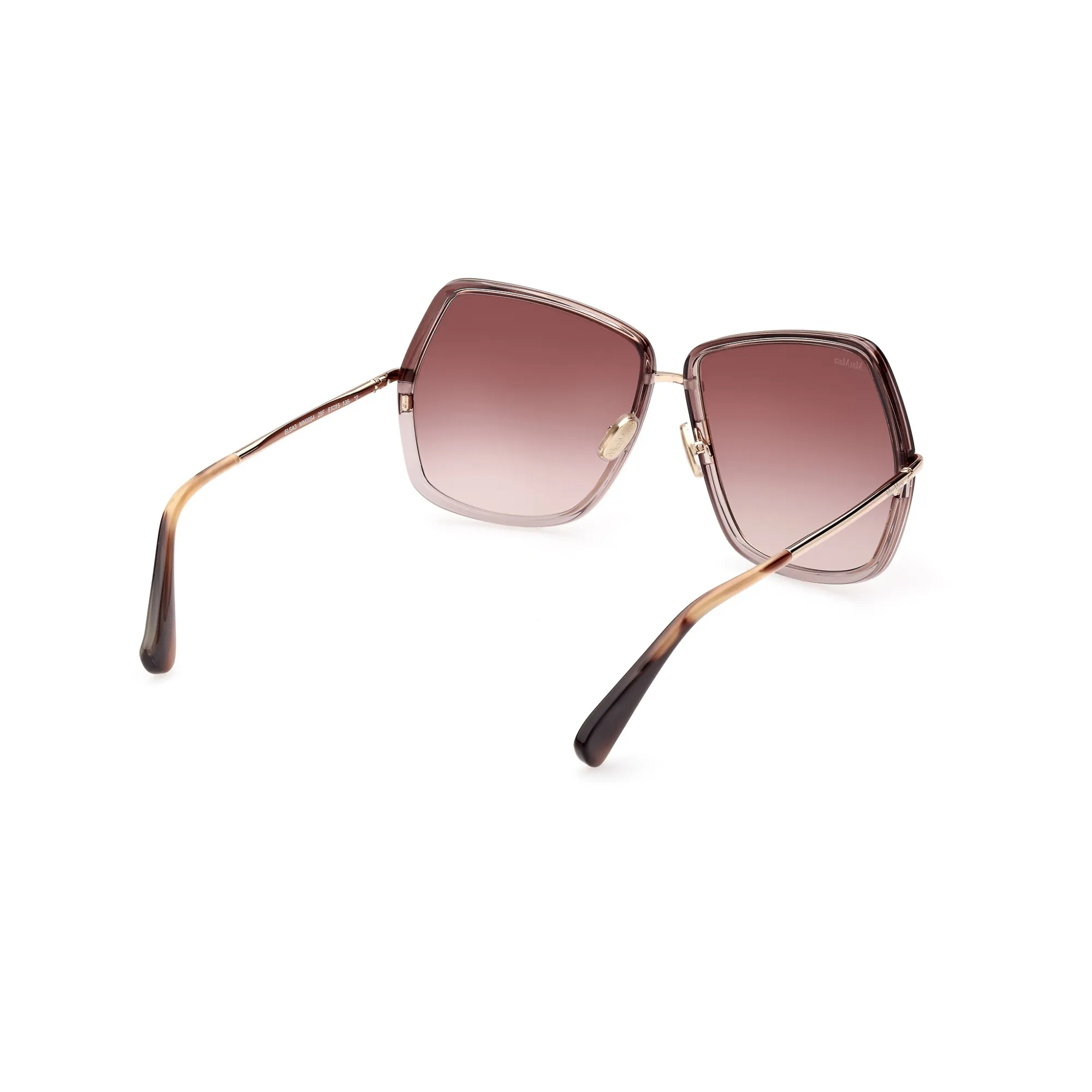   Max Mara MM 0054 ELSA3 - 28F Oro Rosa Lucido | Occhiale Da Sole Donna 