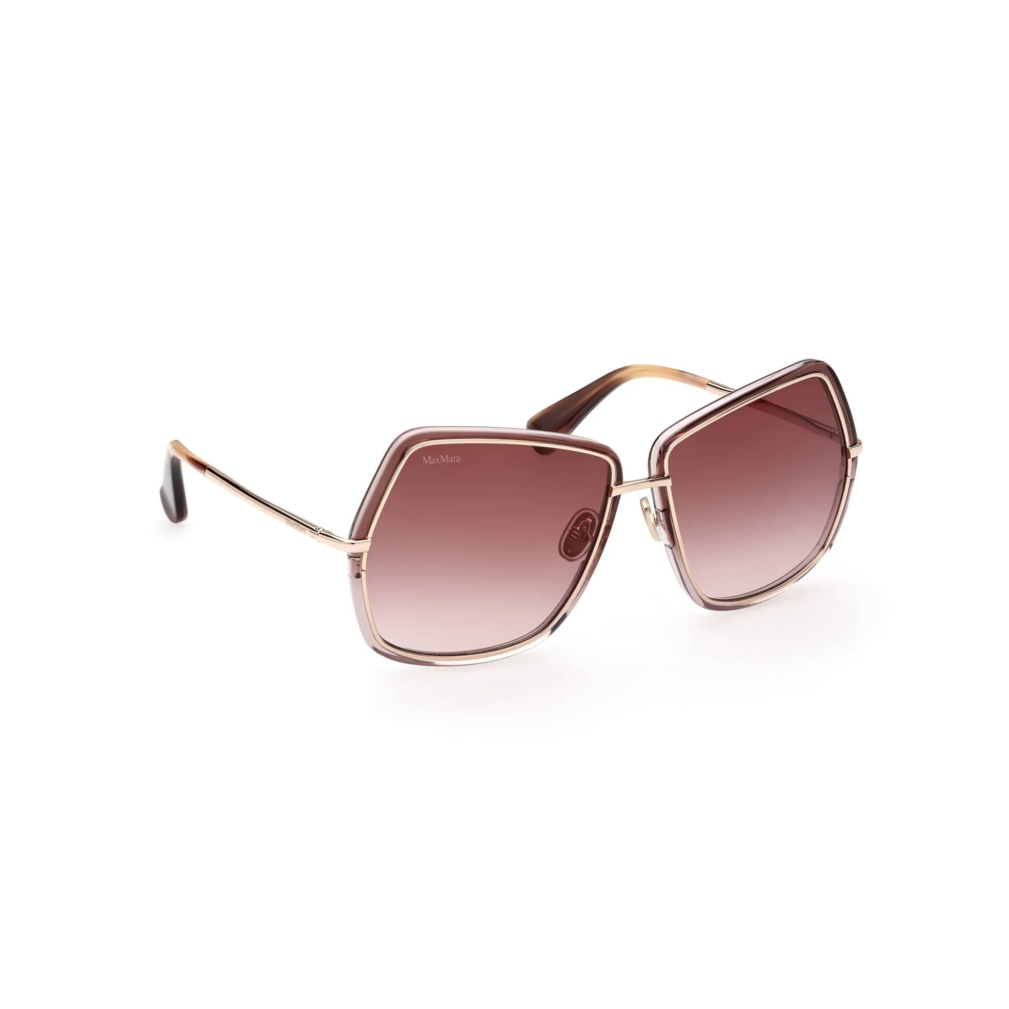   Max Mara MM 0054 ELSA3 - 28F Oro Rosa Lucido | Occhiale Da Sole Donna 