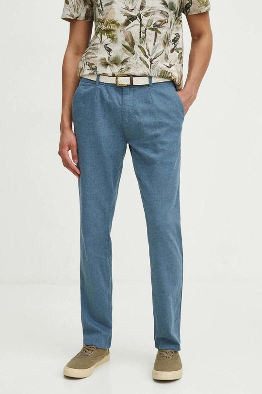 Medicine pantaloni in lino