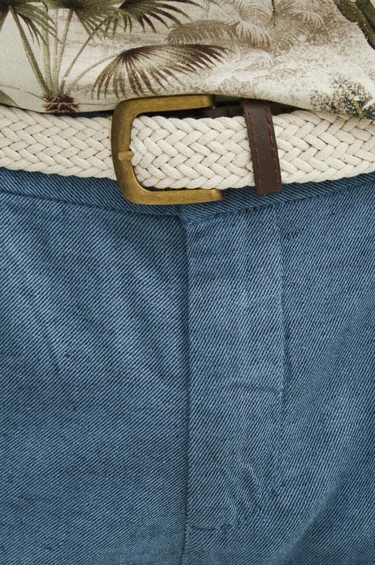 Medicine pantaloni in lino
