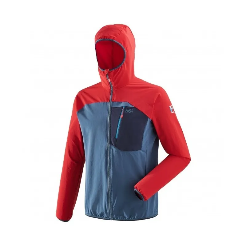 Millet TRILOGY ONE CORDURA HOODIE indian/rouge