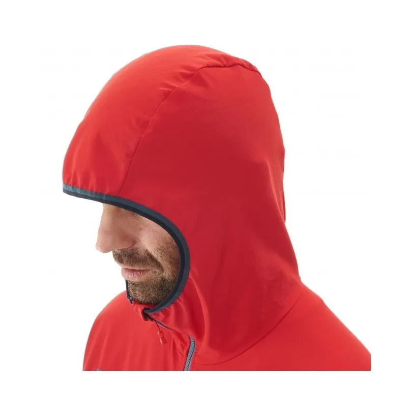 Millet TRILOGY ONE CORDURA HOODIE indian/rouge