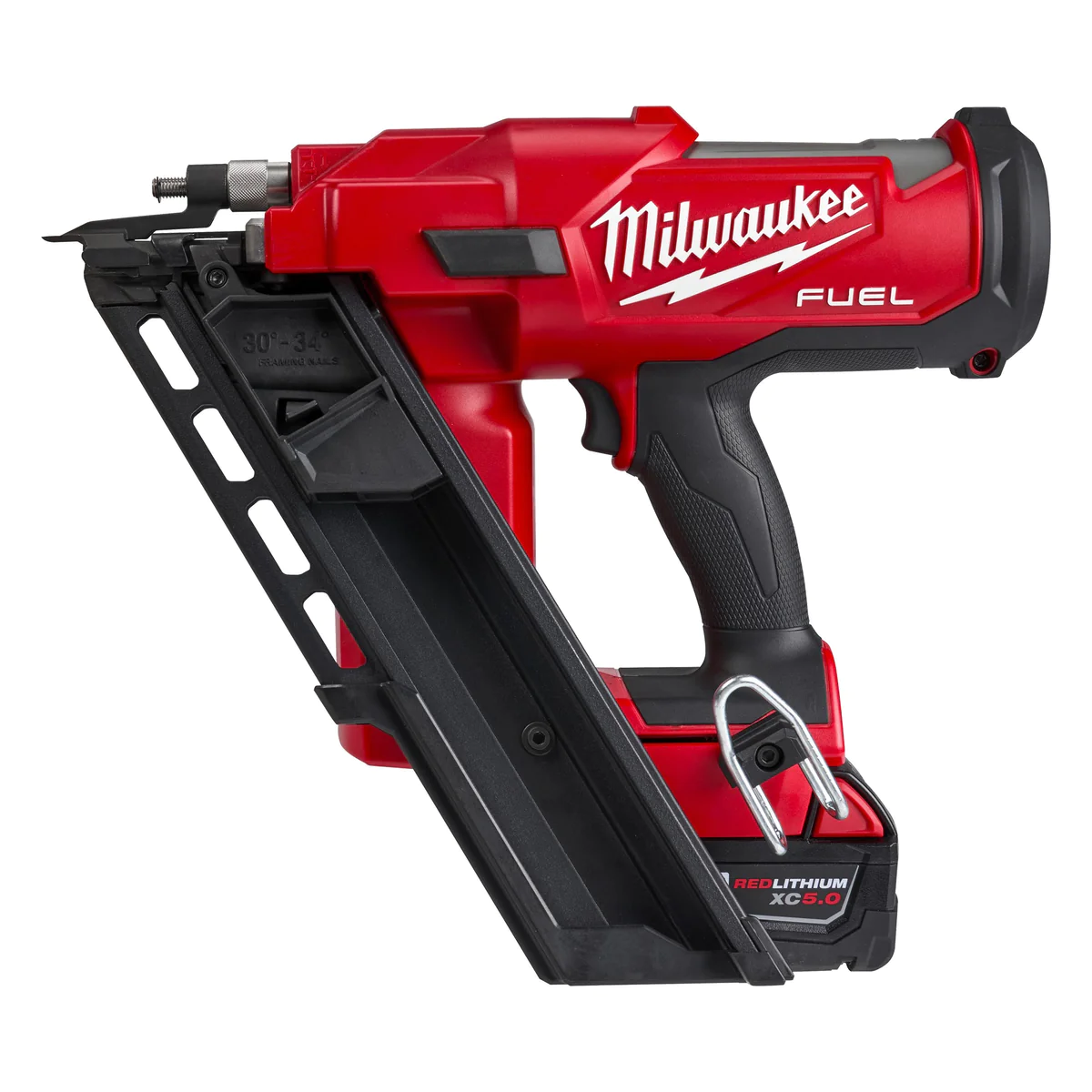 Milwaukee CHIODATRICE A BATTERIA 18V M18FNN-502C 18V 5AH COD. 4933471404 + 1 PACCO DI CHIODI OMAGGIO