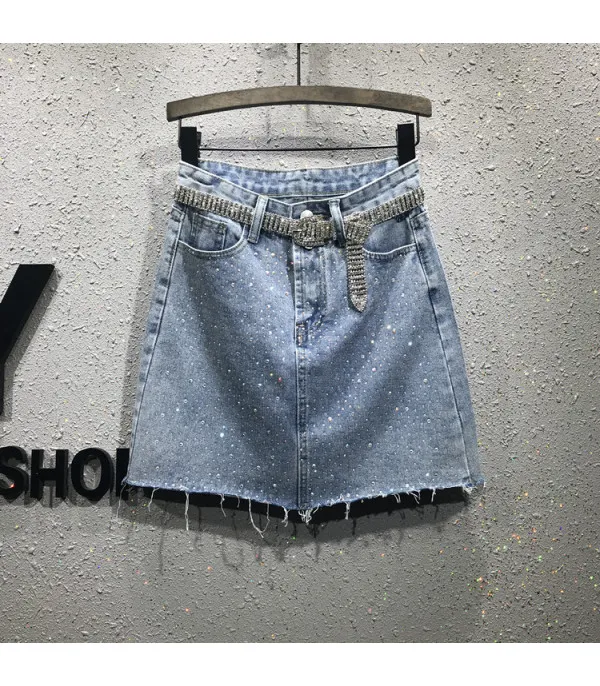 Minigonna denim fullstrass