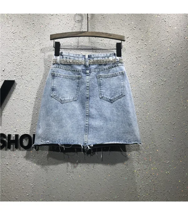 Minigonna denim fullstrass