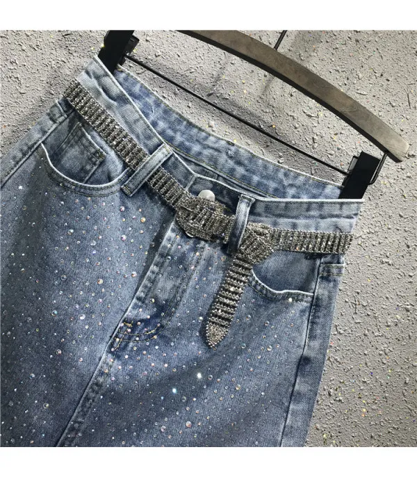 Minigonna denim fullstrass