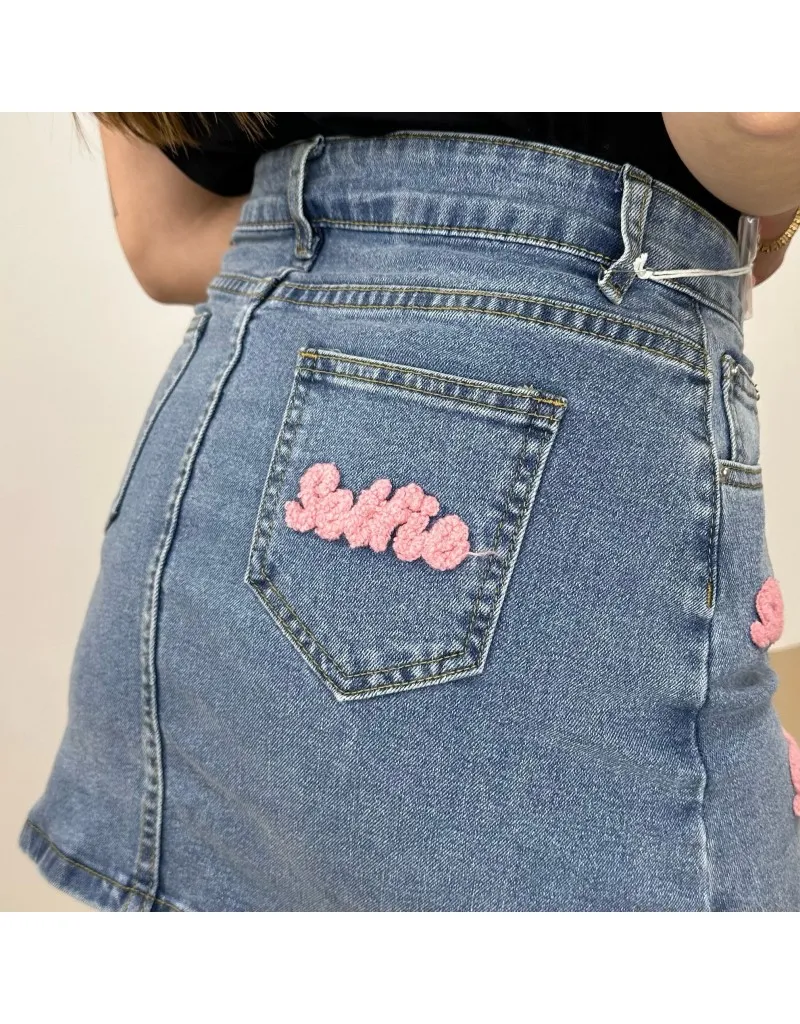 MINIGONNA IN JEANS SELFIE