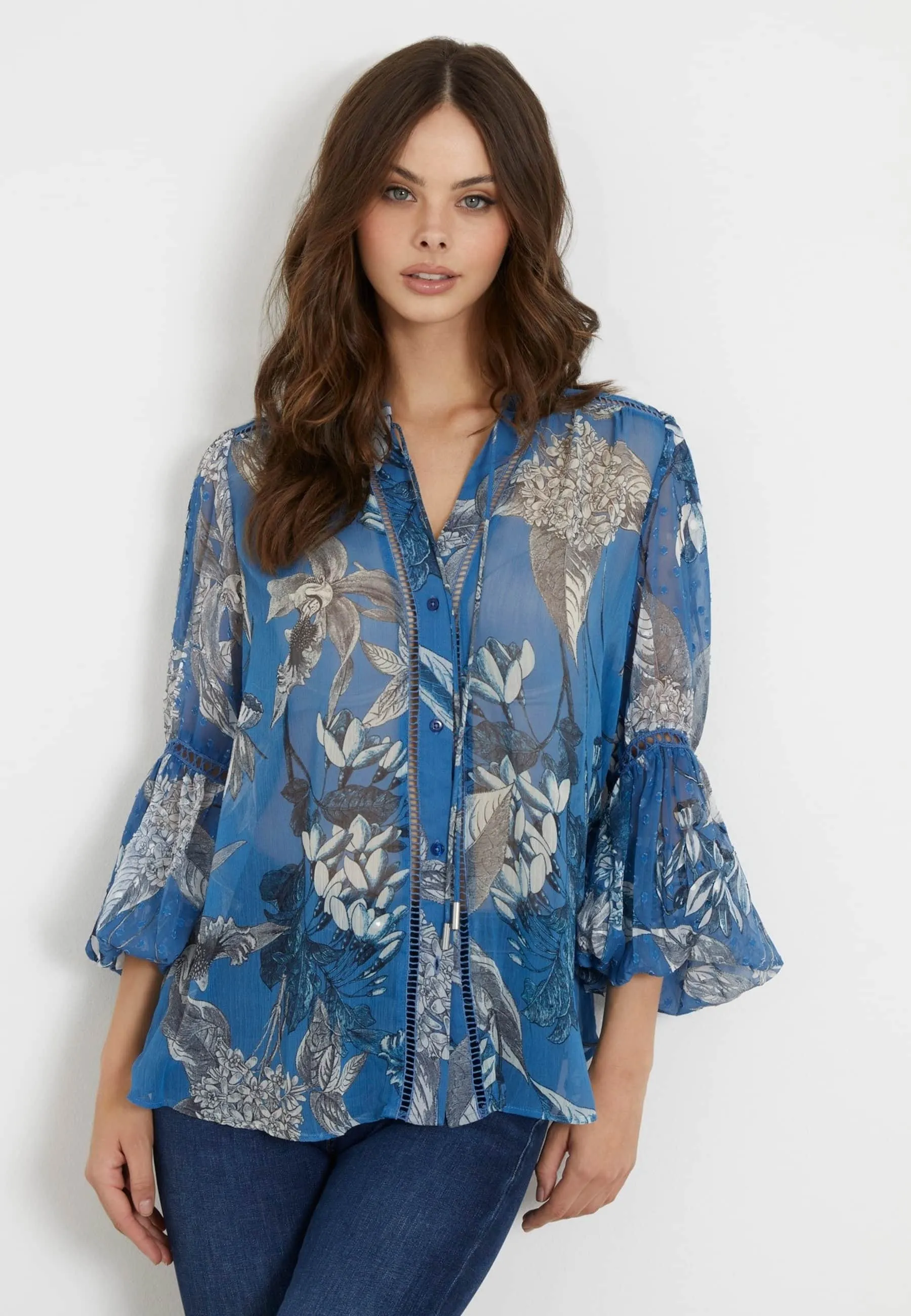 MIT BLUMEN - Camicia