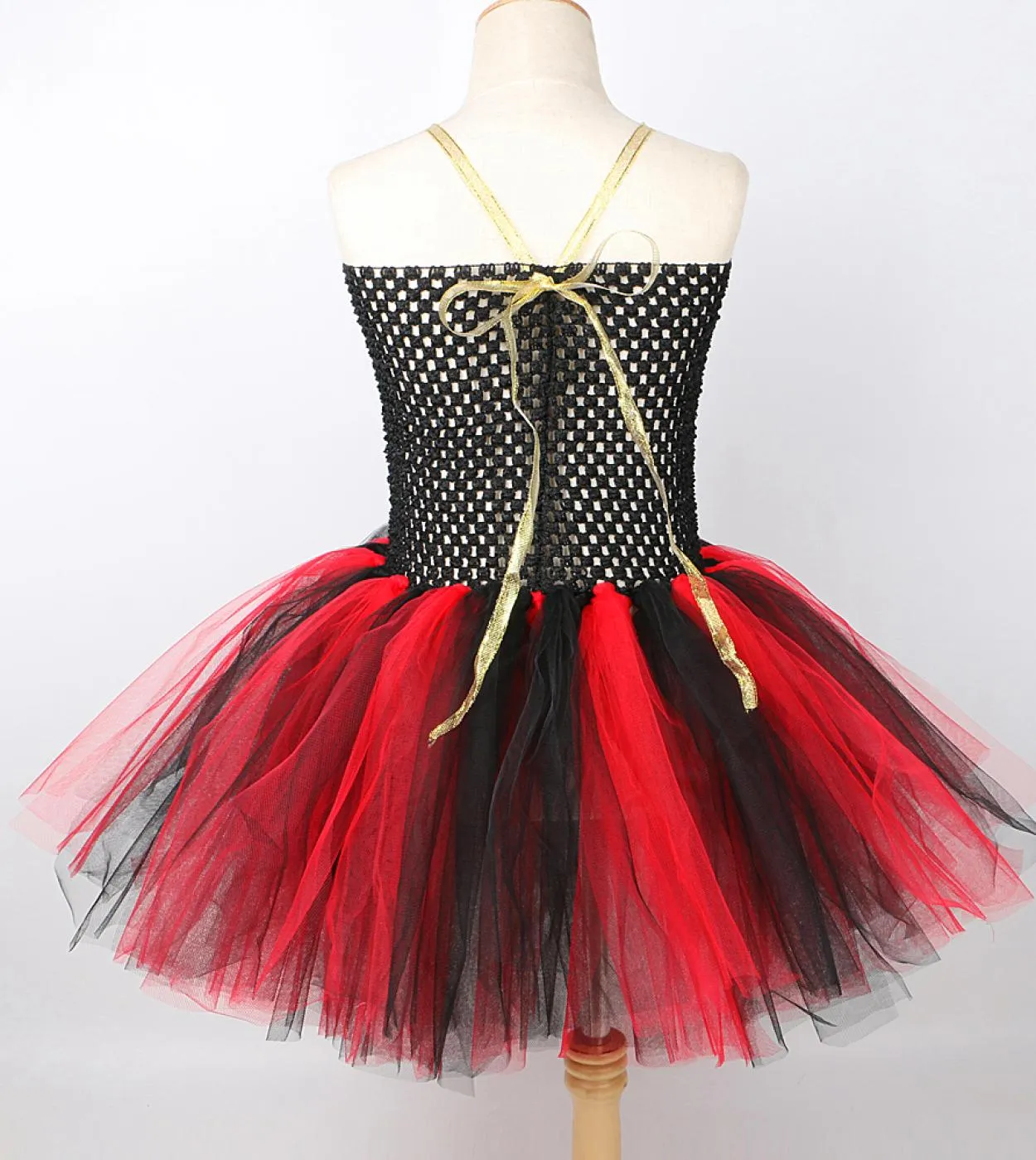 Neonate Pirate Tutu Dress For Kids Carnevale Costume di Halloween Princess Girl Cosplay Abiti con fazzoletto di teschio Bambino
