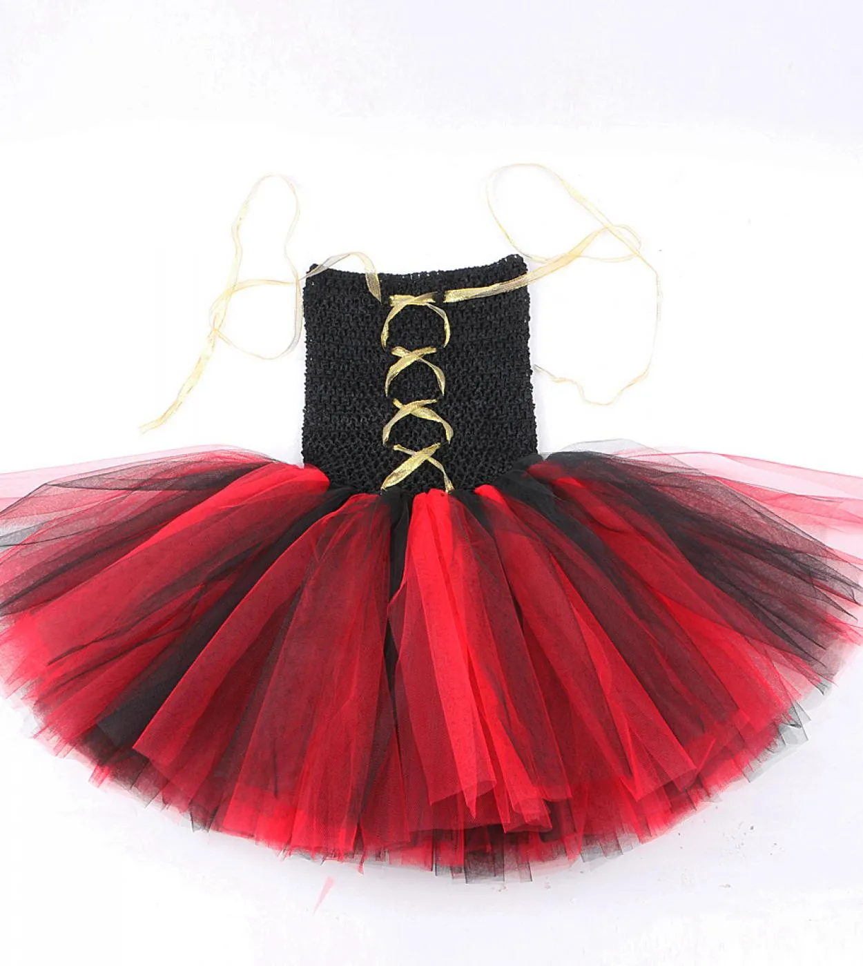 Neonate Pirate Tutu Dress For Kids Carnevale Costume di Halloween Princess Girl Cosplay Abiti con fazzoletto di teschio Bambino