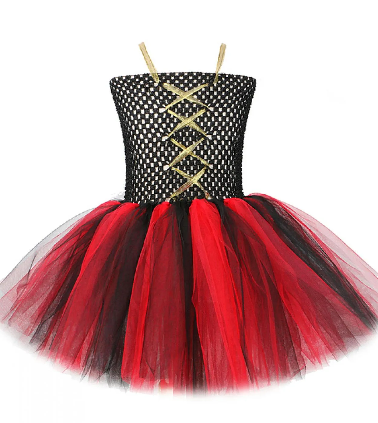 Neonate Pirate Tutu Dress For Kids Carnevale Costume di Halloween Princess Girl Cosplay Abiti con fazzoletto di teschio Bambino
