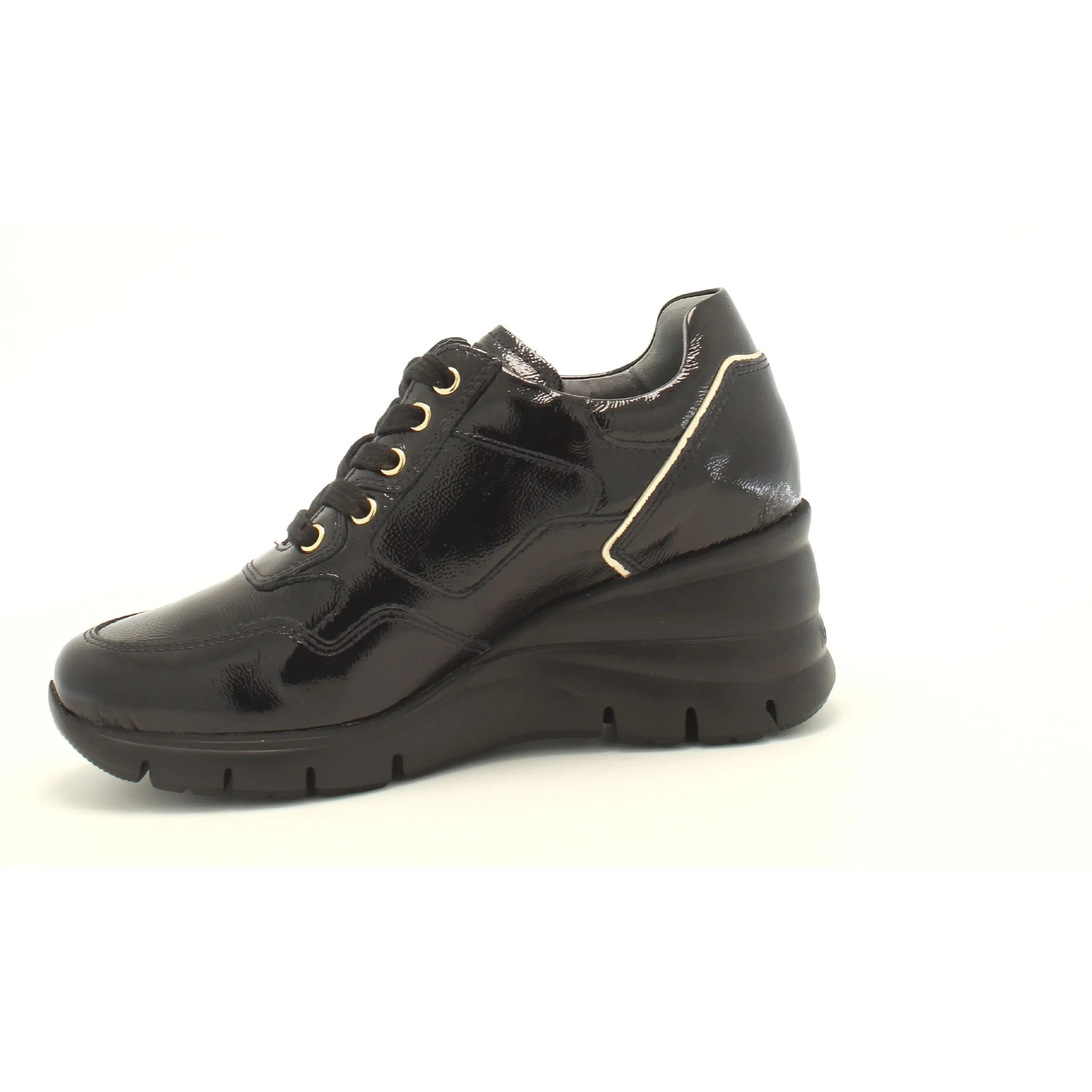 NERO GIARDINI -  Sneakers con lacci