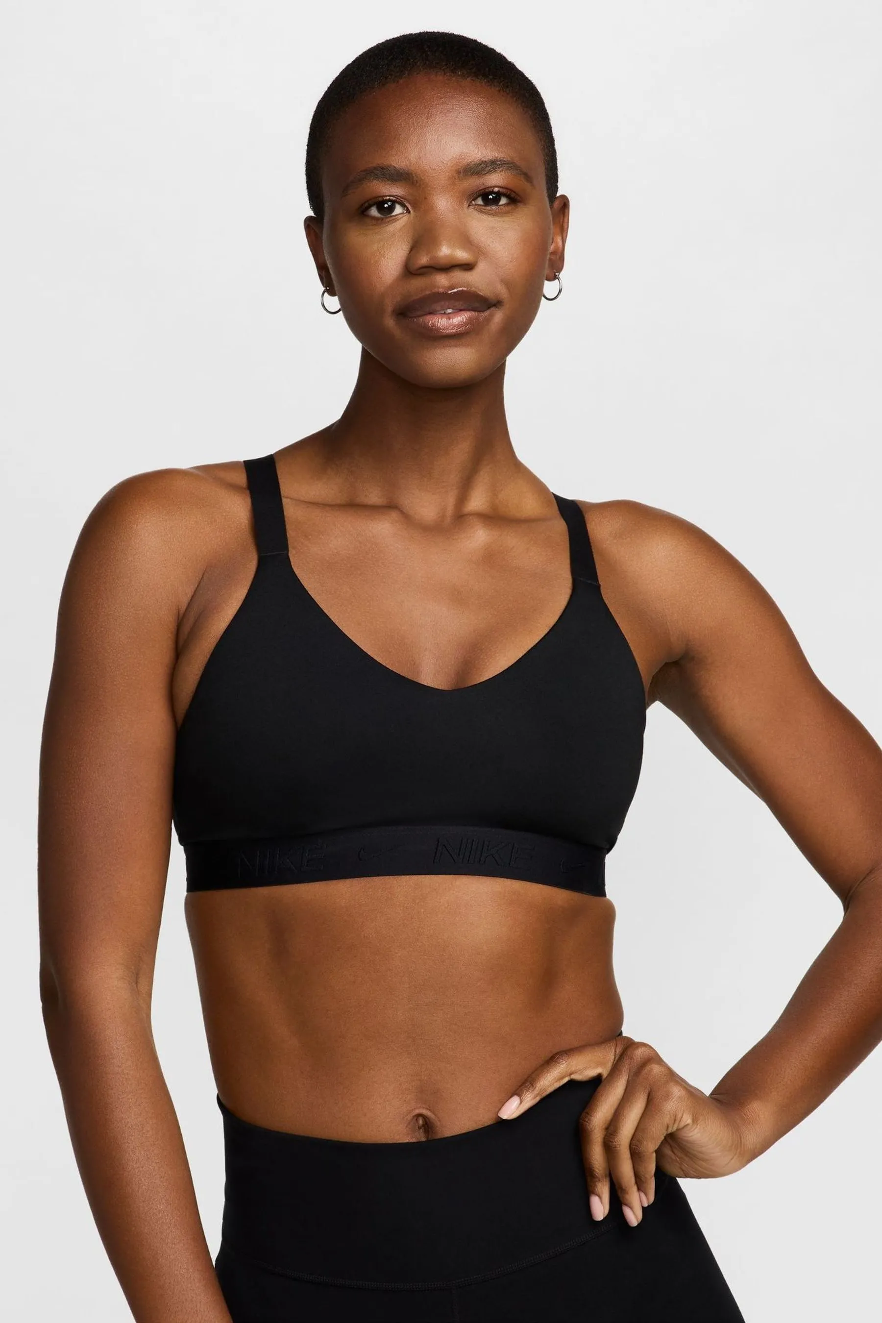 Nike - Indy - Reggiseno sportivo imbottito a sostegno medio