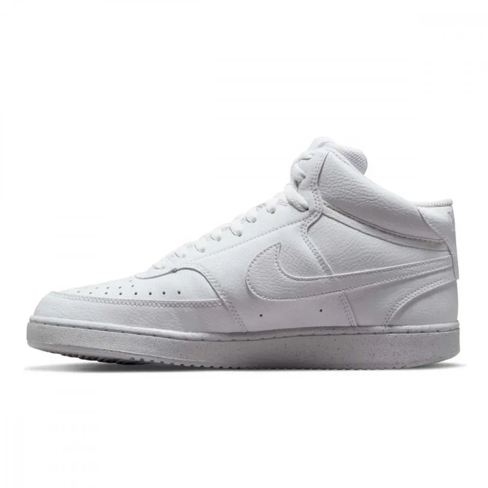 Nike shoe Court Vision Mid women's high sneakers CD5436 100 white