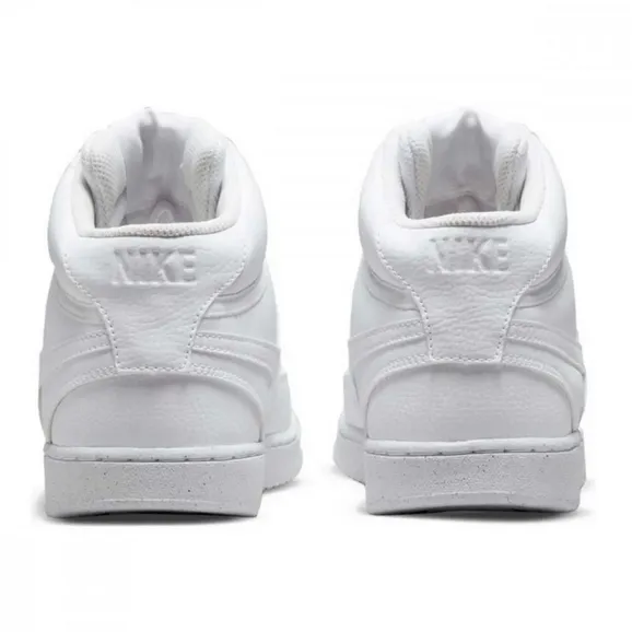 Nike shoe Court Vision Mid women's high sneakers CD5436 100 white