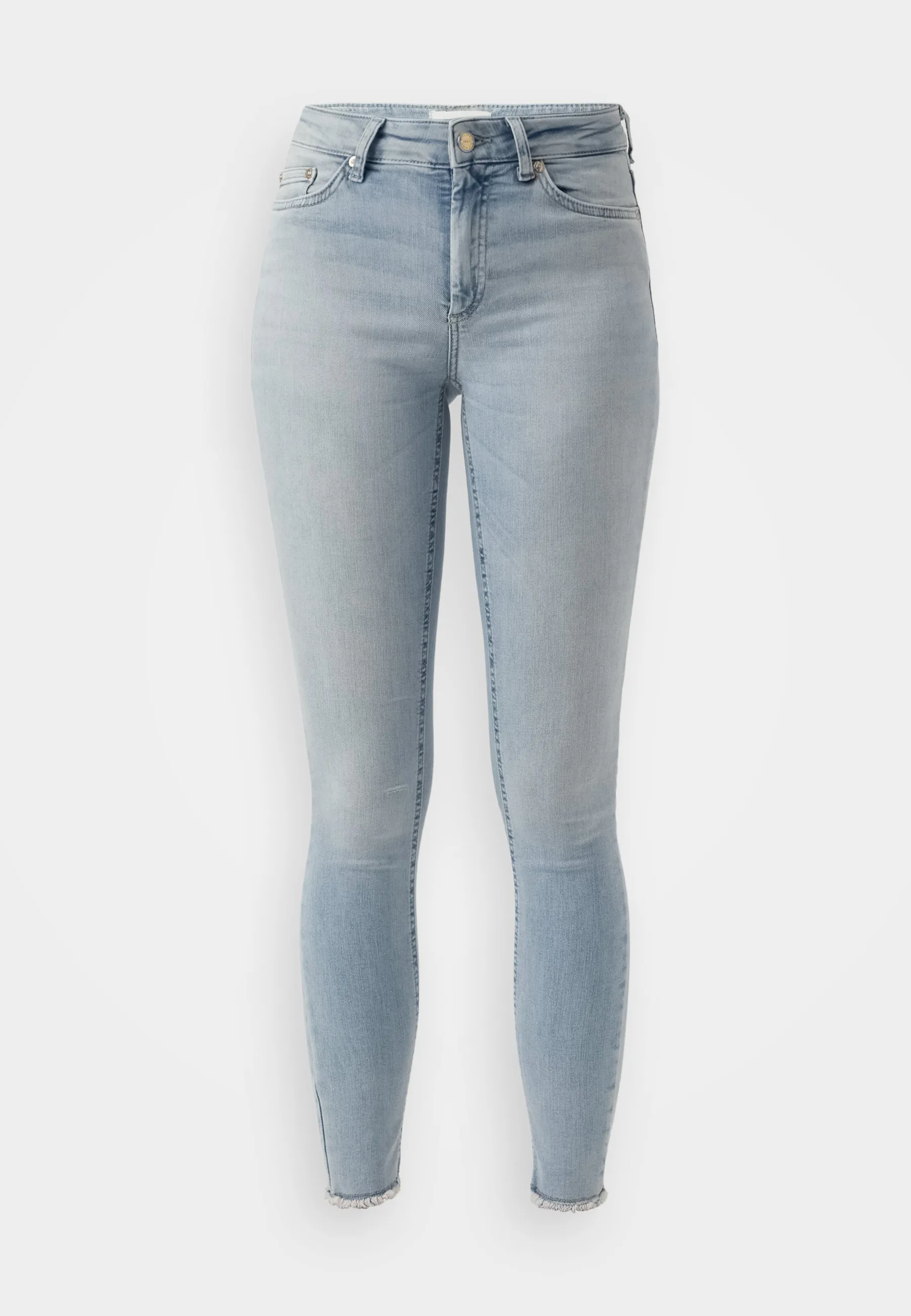 ONLBLUSH LIFE MID RAW - Jeans Skinny Fit