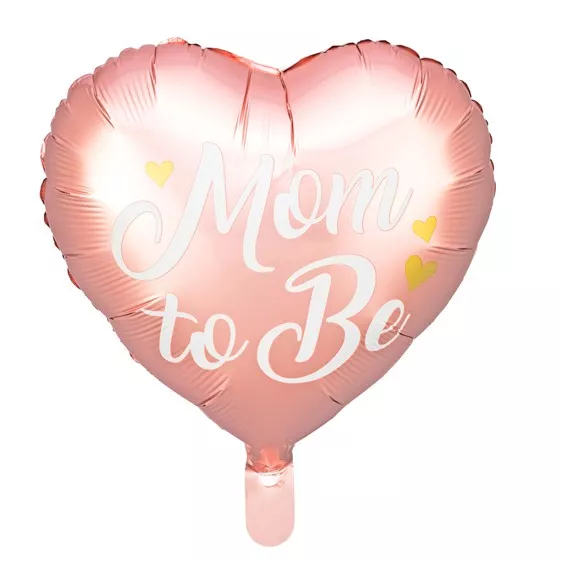 Palloncino cuore rosa mamma da 45 cm