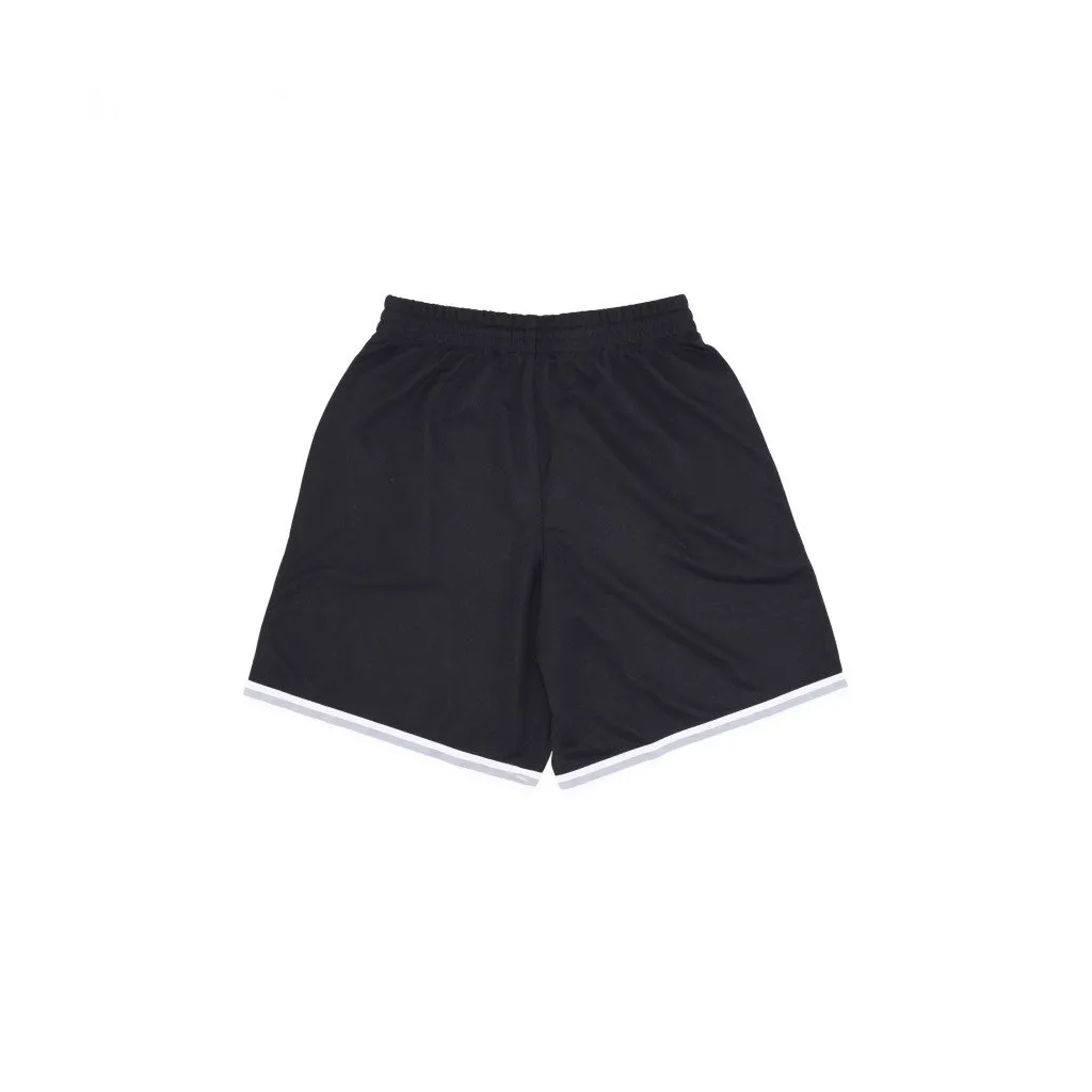 pantaloncino tipo basket uomo mlb back court grafton shorts neyyan JET BLACK
